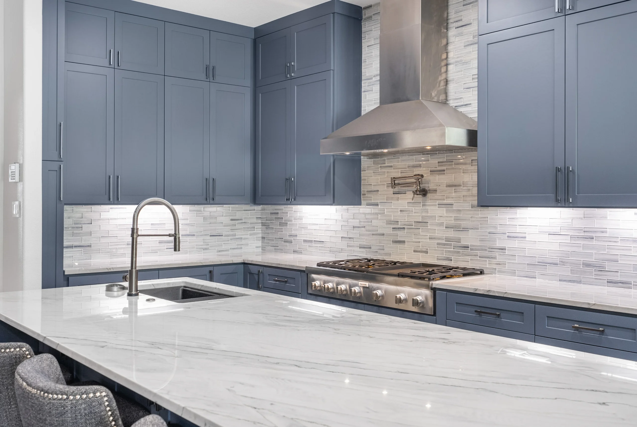 Contemporary Transitional Kitchen Kitchen Remodel in Houston, TX by SK Houston Constructions project photo